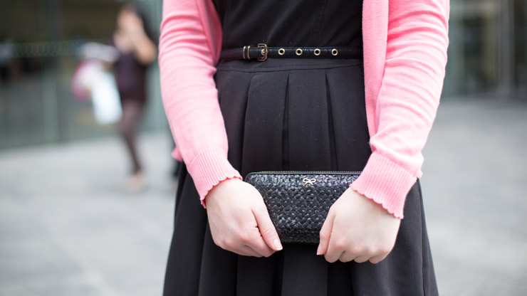 SHENTONISTA-Katie-Banker-UK-Dress_Zara-Cardigan_ASOS-Belt_Accessorize-Necklace_Primark-Shoes_LK_Bennett-Wallet_Anya-Hindmarch-Anya-Hindmarch-April-09-2013-UNIFORM-5