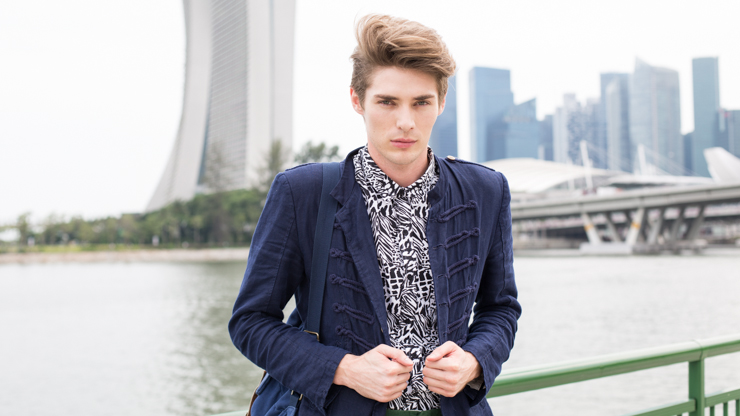 SHENTONISTA-Yaroslav-Model-Russia-Shirt_Topman-Jacket_Zara-Jeans_Korea-Shoes_Martini-Bag_Singapore-May18-2013-May-18-2013-UNIFORM