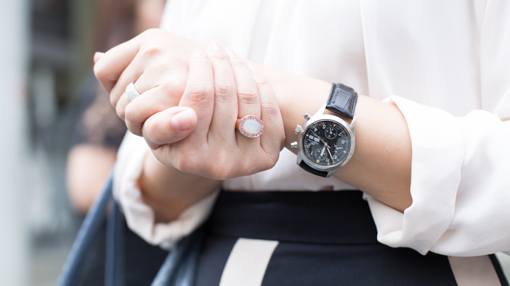 SHENTONISTA-Brenda-Marketing-Manager-Singapore-Blouse-Skirt_Willow-amp-Huxley-Shoes_Tangs-Studio-Bag_Bottega-Venetta-Watch_IWC-Ring_Cartier-Earrings_Tiffany-E2-80-99s_May-15-2013-M-1