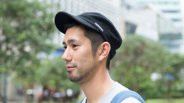 SHENTONISTA-Kota-Tourist-Japan-Cap_Kinashi_Cycle-Tshirt_Beams-Pants_United_Arrows-Bag_CHUMS-Shoes_New_Balance-Watch_Luminox_X_Chums-August-26-2013-August-26-2013-UNIFORM-3