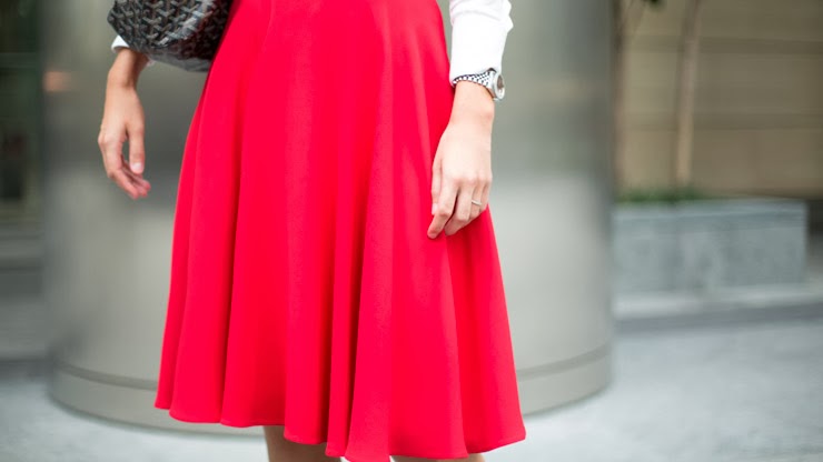 SHENTONISTA-Amelie-Dermatologist-Netherlands-Shirt_Zara-Skirt_Miumiu-Sandals_France-Bag_Goyard-Watch_Rolex-January-10-2014-100114-UNIFORM1