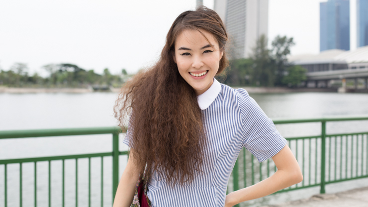 SHENTONISTA-Linna-Fashion_Design_Student-Thailand-Dress_Runway_Bandits-Shoes_HandM-Bag_DIY-May18-2013-May-18-2013-UNIFORM-3