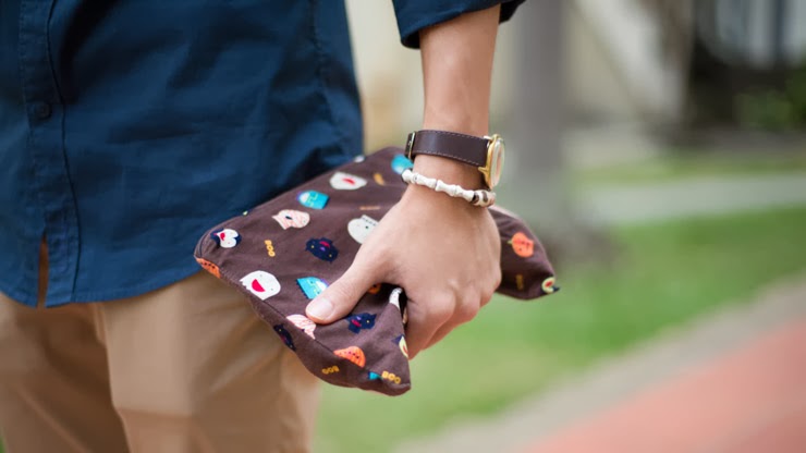 SHENTONISTA-Zixiang-NSF-Singapore-Top_Ben_Sherman-Pants_Uniqlo-Shoes_Timberland-Pouch_DIY-Watch_Etsy-Bracelet_DIY-January-10-2014-100114-UNIFORM-3