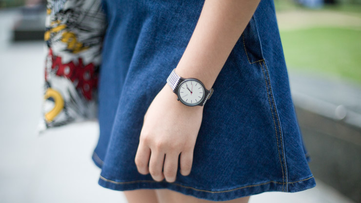 SHENTONISTA-Joanne-Visual_Communication_Student-Singapore-Top_Bugis_Street-Skirt_Taobao-Necklace_Forever21-Shoes_Superga-Watch_Komono-E2-80-9420-May-2014-200514-UNIFORM-6