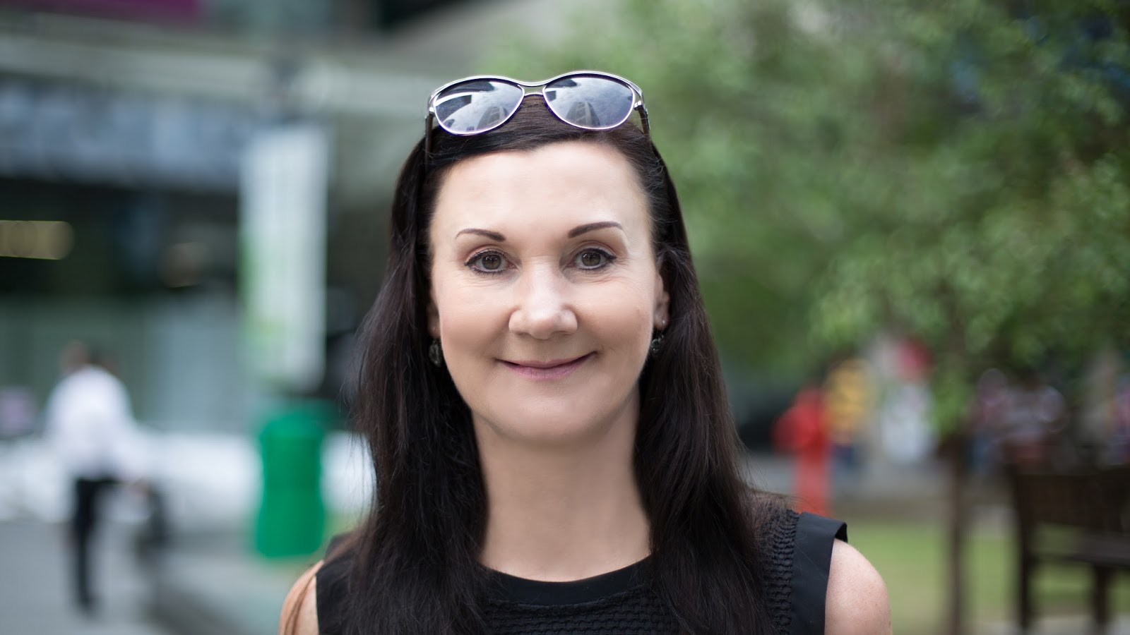 SHENTONISTA-Helena-Australia-Construction-Top_Raffles_Boutique-Pants_Zara-Shoes_Office-Shades_Police-Bag_Charles__Keith-13082015-UNIFORM-4