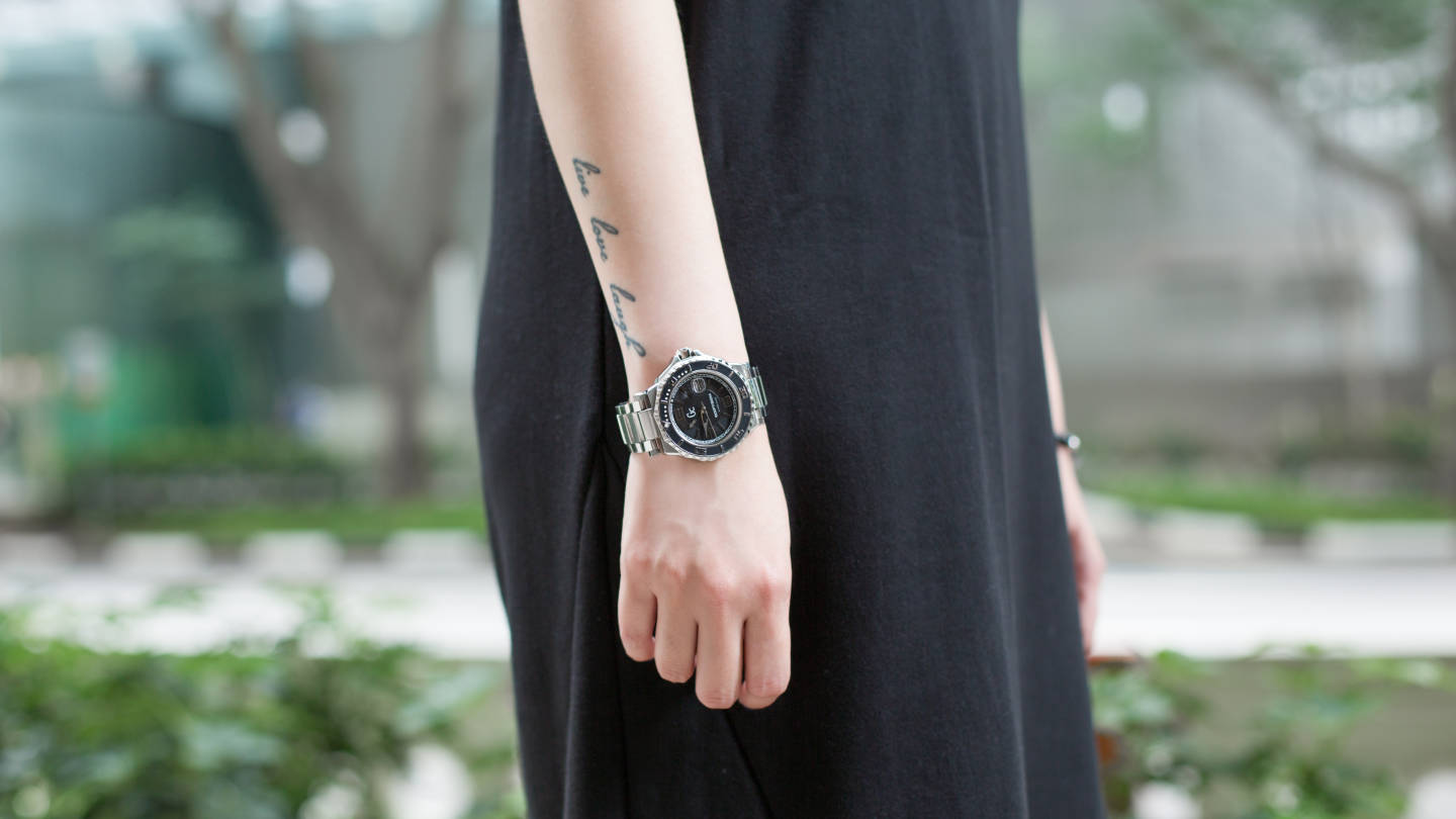 Lizzy-Singapore-Media-Dress_A.Lodge-Watch_Guess-Sandals_Birkenstock-Beads_Singapore-04122015-2