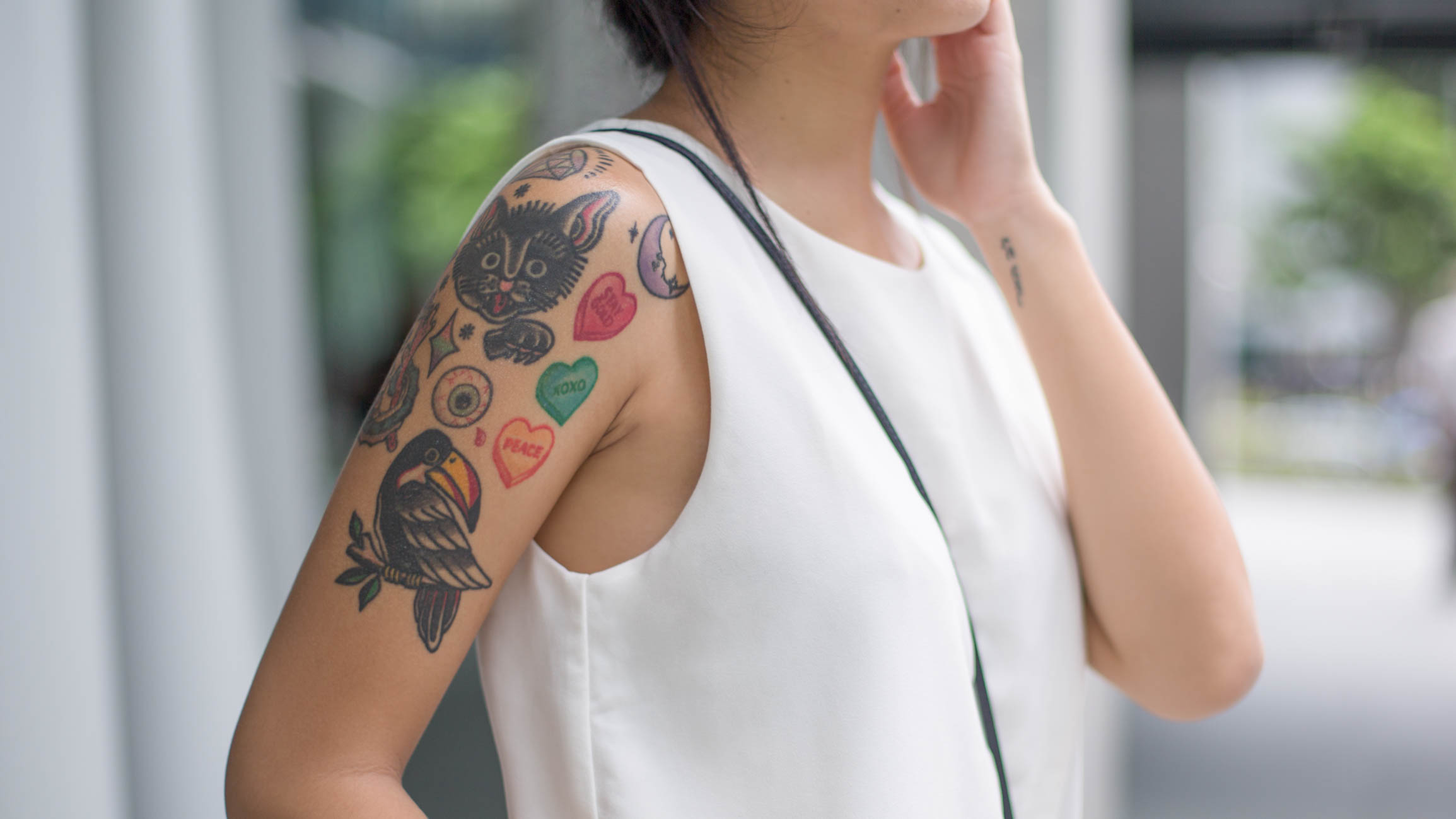 Danielle-Singapore-Design-Top_Lucca_Couture-Pants_Zara-Shades_Ray_Ban-Watch_Agnes_B-Shoes_Adidas-12022016-1