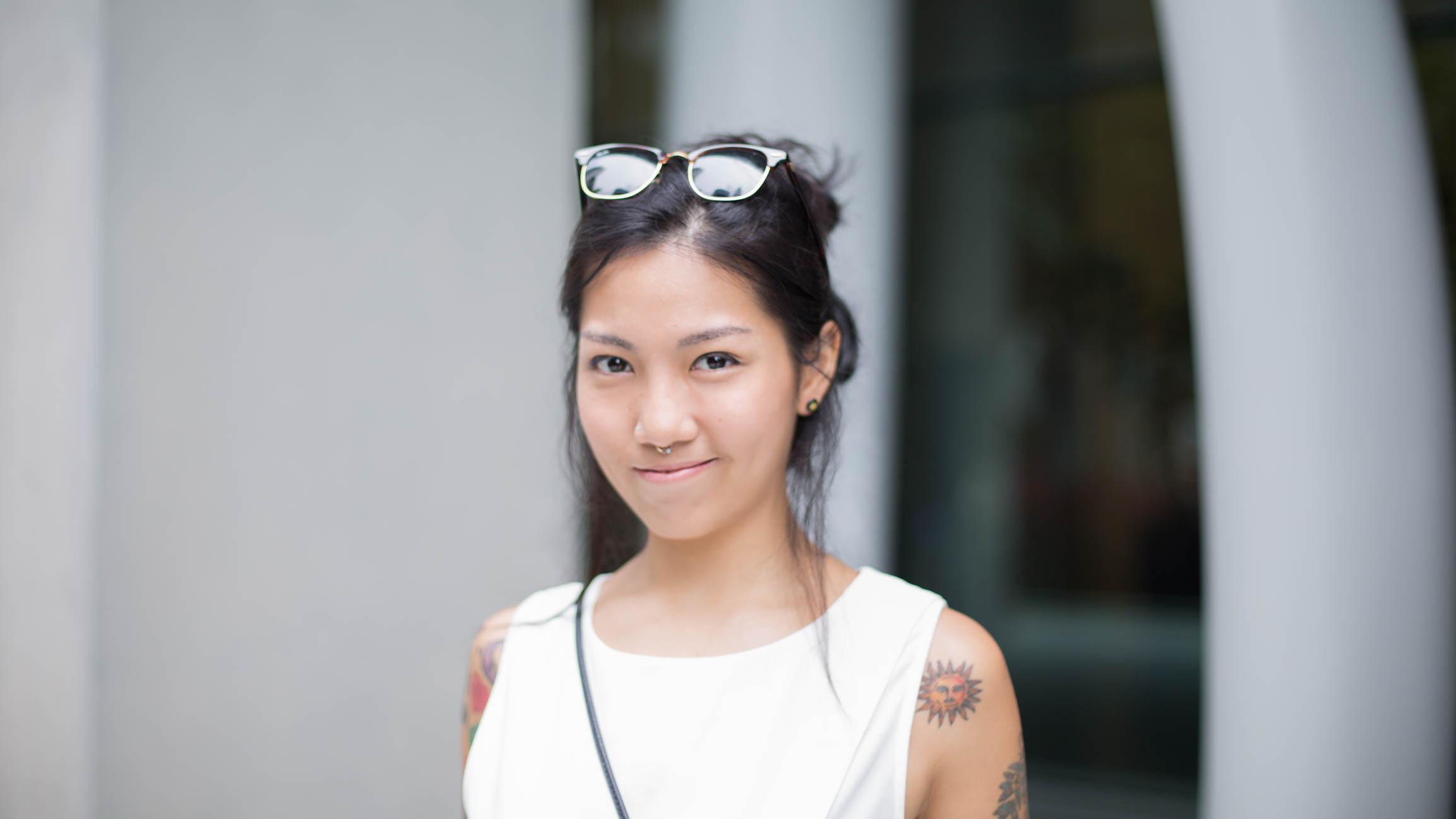 Danielle-Singapore-Design-Top_Lucca_Couture-Pants_Zara-Shades_Ray_Ban-Watch_Agnes_B-Shoes_Adidas-12022016-5