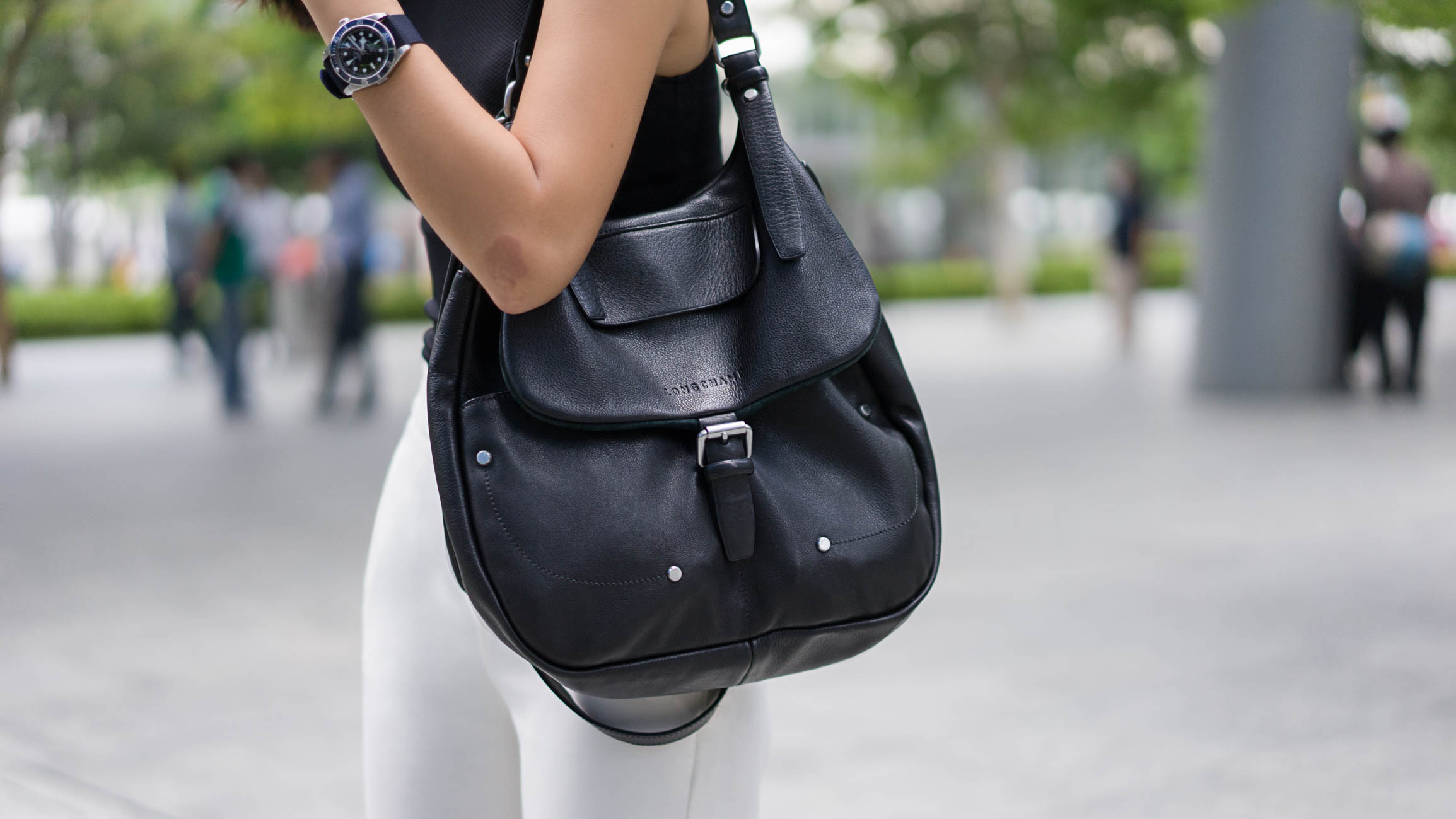 Denise_Claire_Phua-Singapore-Marketing-Top_HM-Pants_Bershka-Shoes_Promod-Watch_Tudor-Bracelet_Trollbeads-Bag_Longchamp-27052016-5