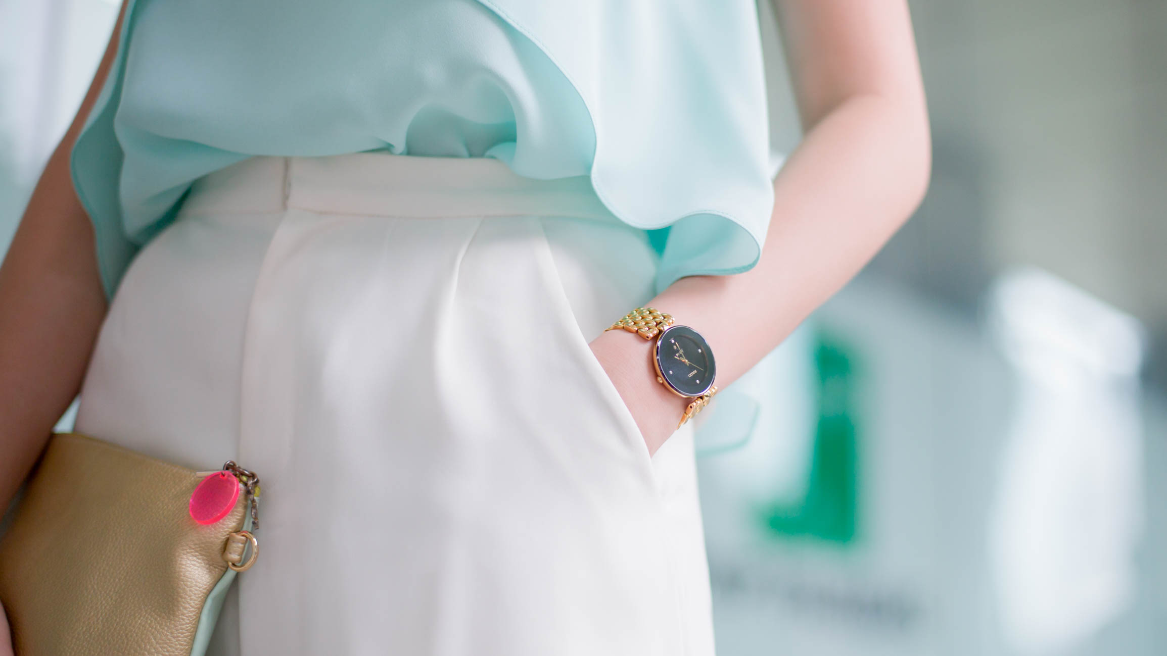 Mabel_Poh-Singapore-Law-Top_Something_Borrowed-Pants_Japan-Earrings_Lovisa-Watch_Rado-Pouch_Saturday_by_Kate_Spade-15072016-3