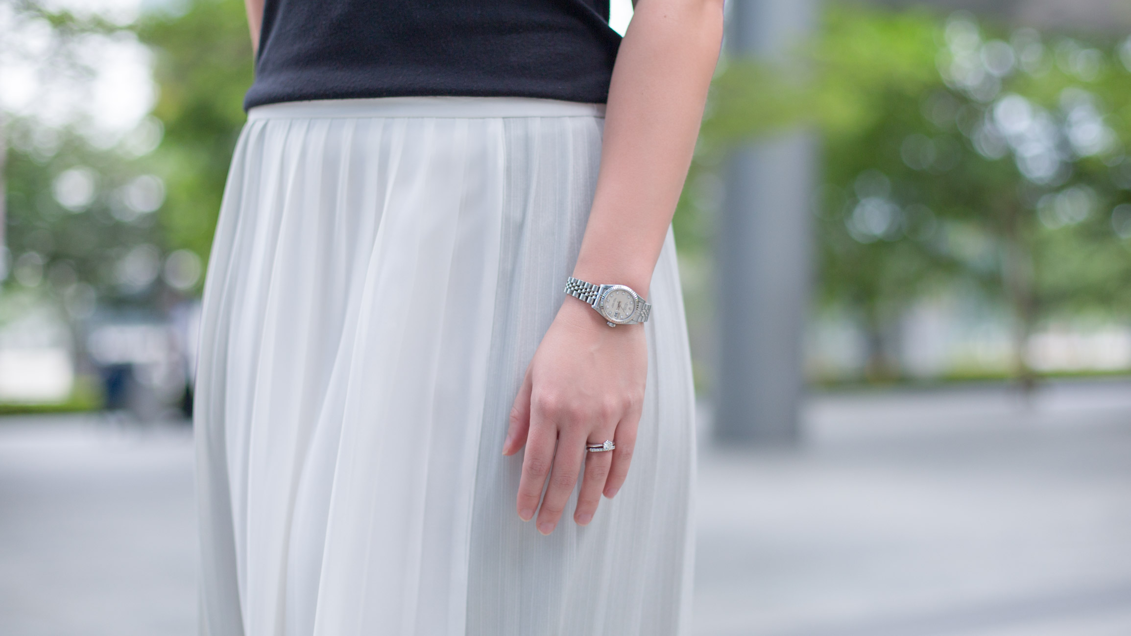 Laura-Singapore-Sales-Skirt_River_Island-Top_Zara-Watch_Rolex-UNIFORM-18102016-003