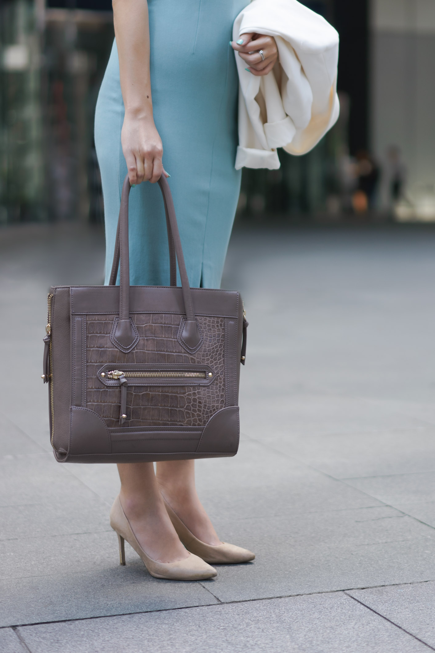 Shiu_An-Singapore-Banking-Dress_Love_Bonito-Earrigs_Lovisa-Jacket_HM-Bag_Aldo-Shoes_Aldo-UNIFORM-06122016-3