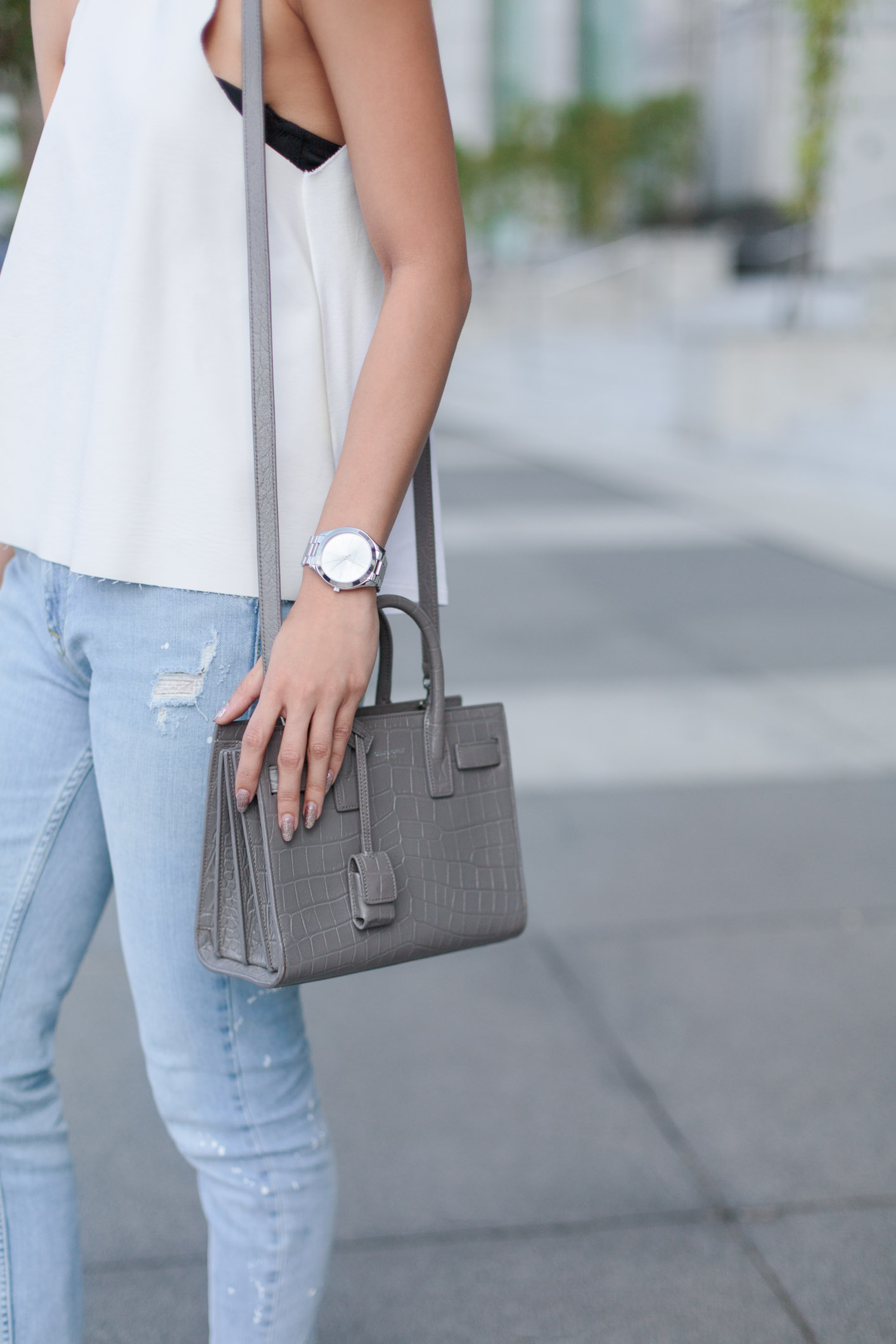 Ruiqi-Singapore-Student-Top_Zara-Jeans_Bershka-Shoes_ASOS-Bag_YSL-Watch_Michael_Kors-UNIFORM-17022017-3