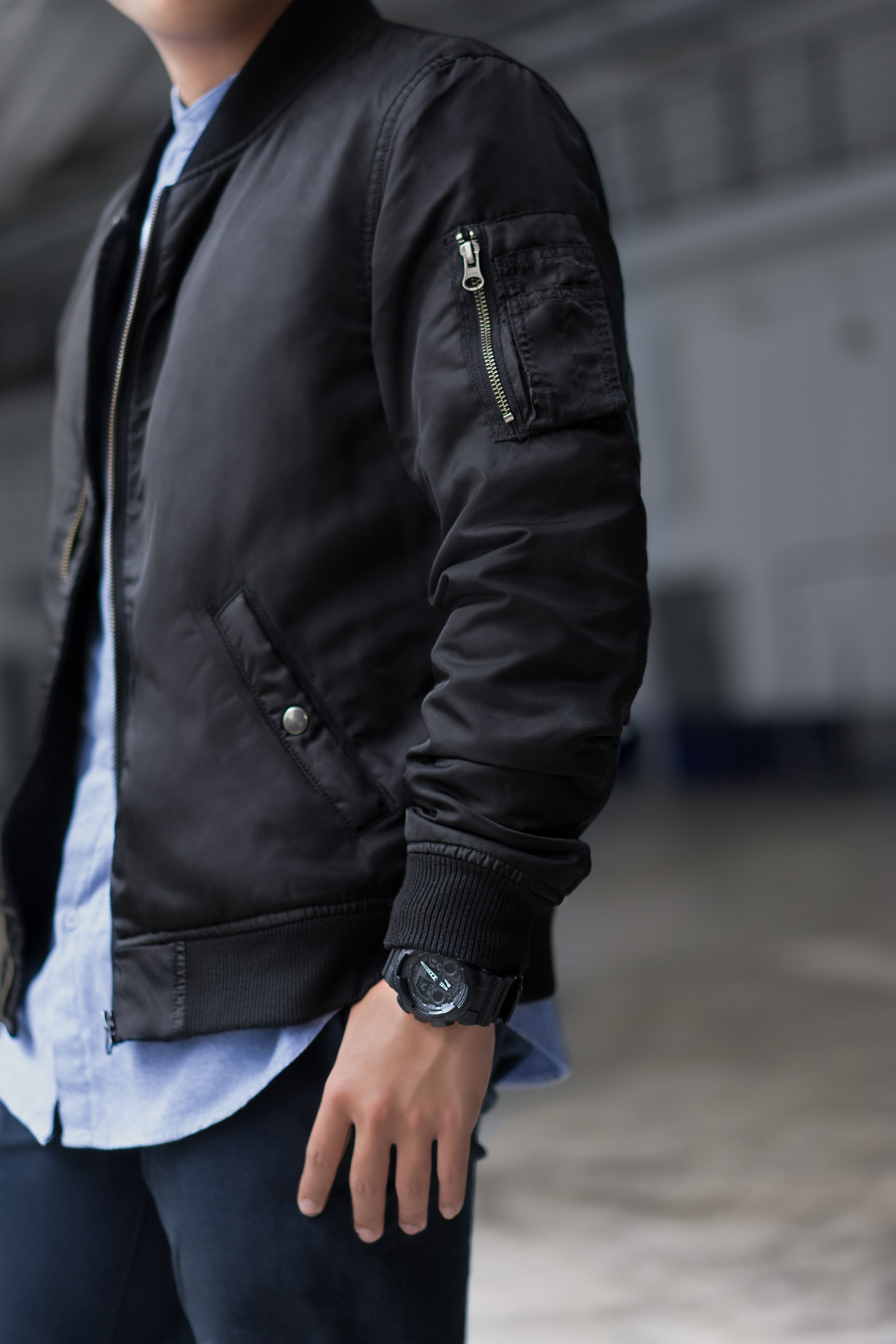 Jin-Singapore-Content__Communications-Jacket_RAGEBLUE-Pants_ASOS-Watch_Casio-Shoes_Red_Wing-UNIFORM-04042017-4