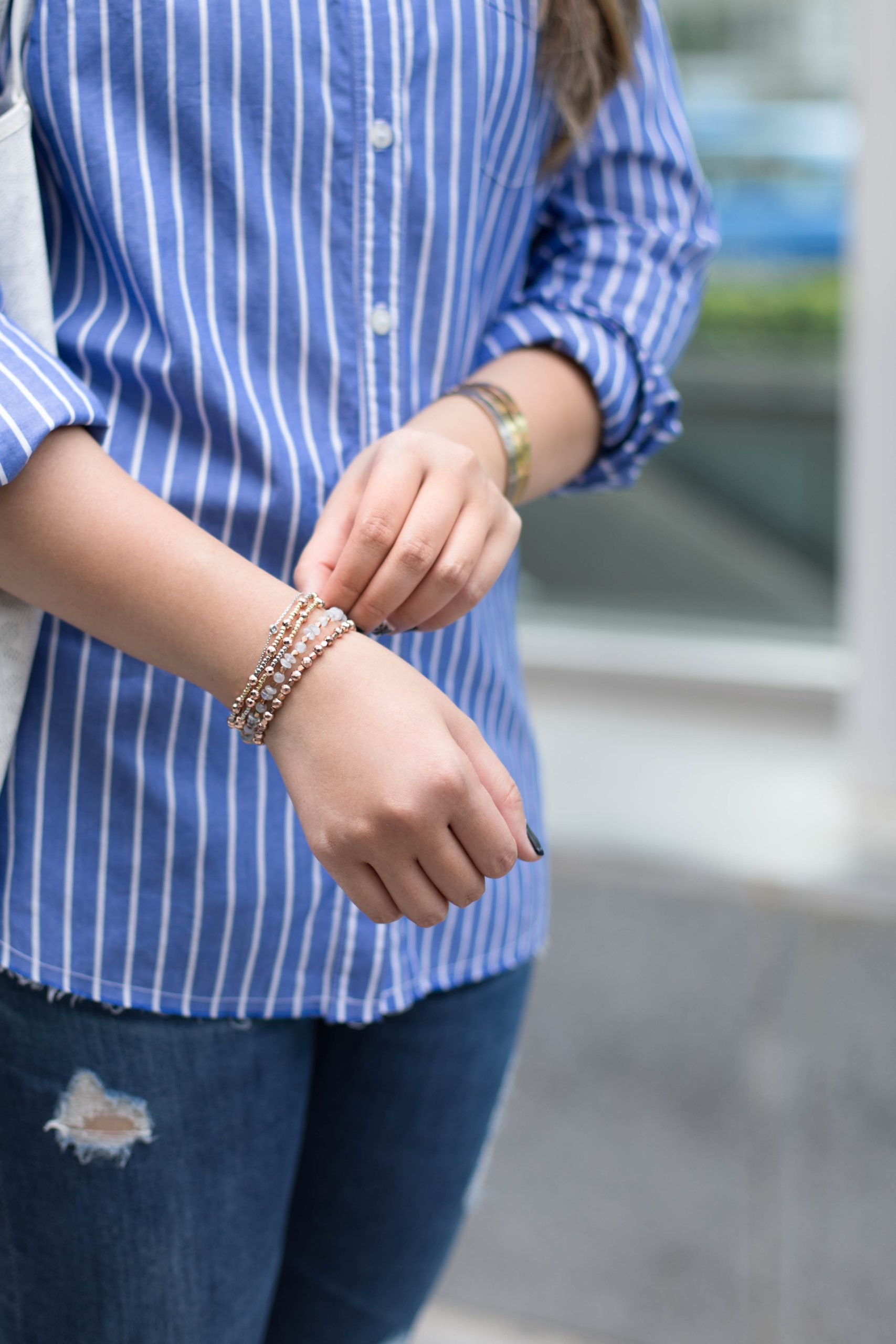 Elvina-Singapore-Yoga_Teacher-Bag_Goyard-Shoes_Chanel-Shirt_Stateside-Jeans-AG_Jeans-Bracelet_Cartier-uniform-05092017-4