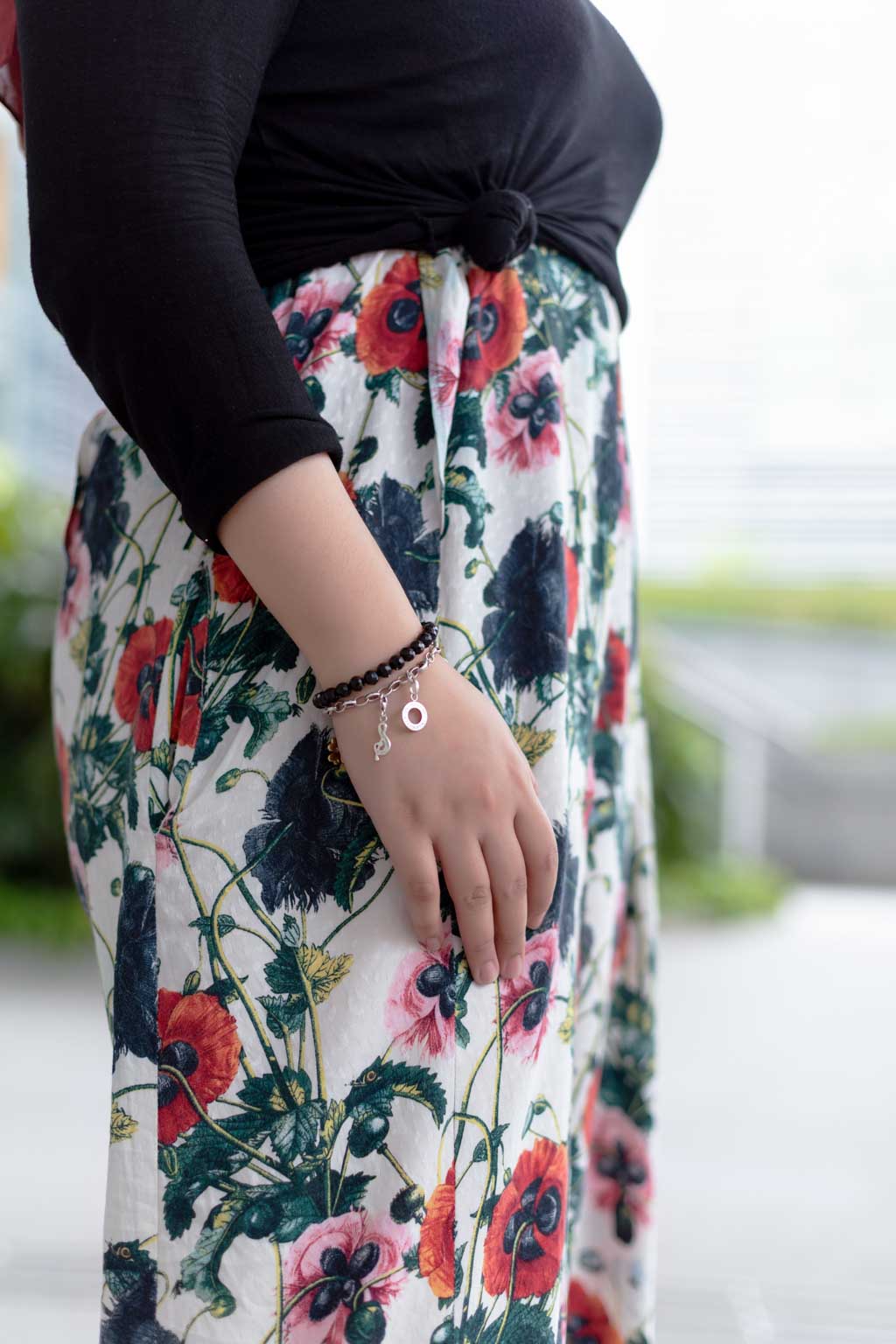 Iffah-HR-Singapore-Dress_H__M-Shoes_ZALORA-Bracelets_Thomas_Sabo-Watch_Titus-Wallet_Charles__Keith-UNIFORM-18042018-2