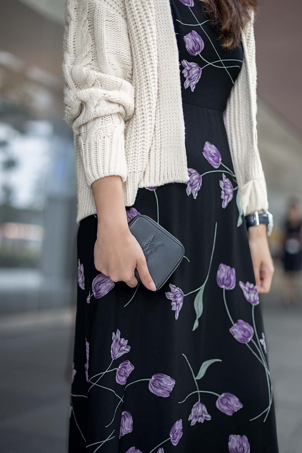 Elaine-Public_Relations-Singapore-Dress_Urban_Outfitters-Sweater_Forever_21-Shoes_HM-Wallet_Yves_Saint_Laurent-Earrings_Melrose_and_Market-UNIFORM-09102018-4