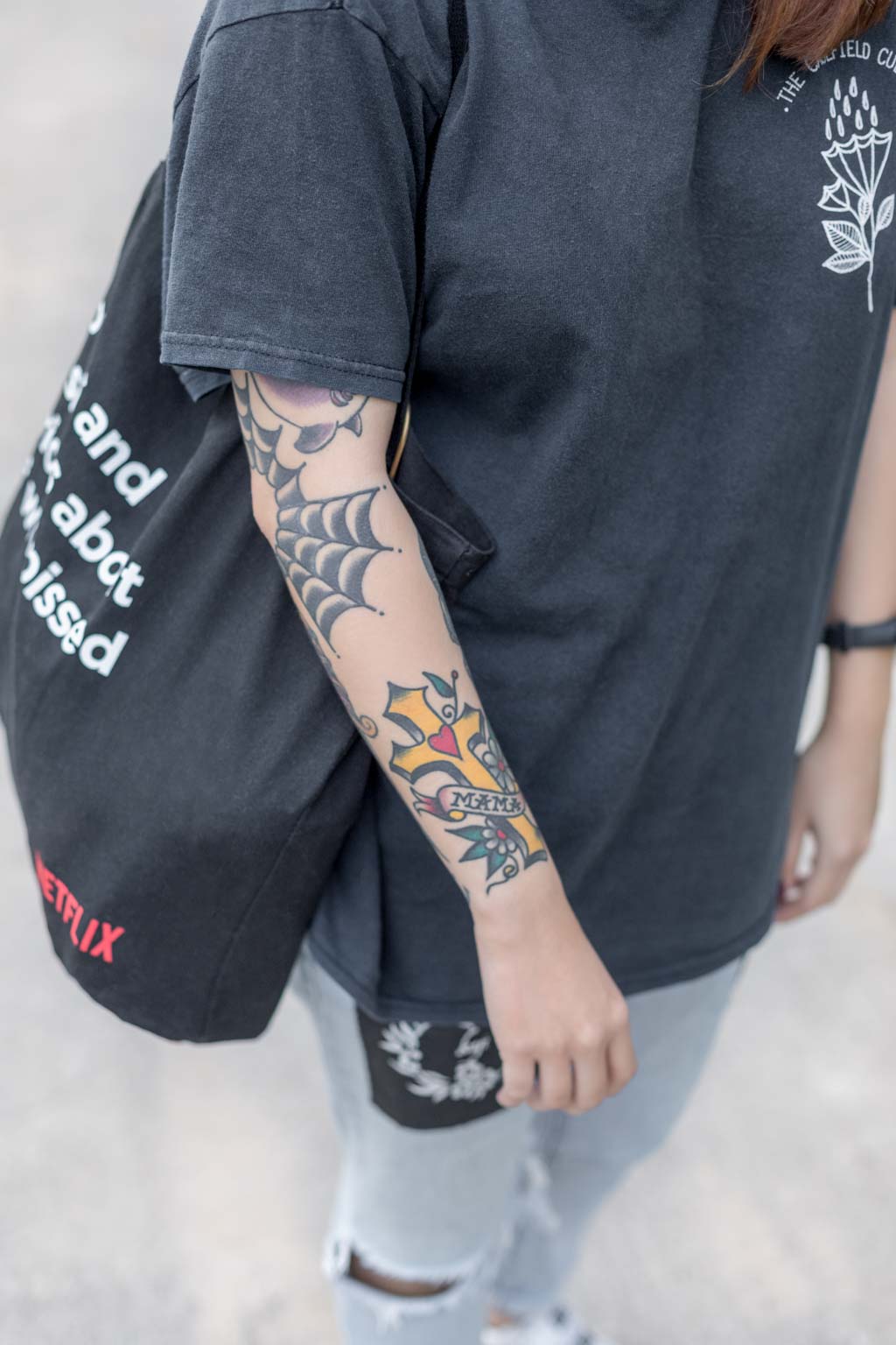 Avril-Intern-Singapore-Top_Caulfield_Cult-Pants_Cotton_On-Shoes_Vans-Bag_Netflix-UNIFORM-25102018-3