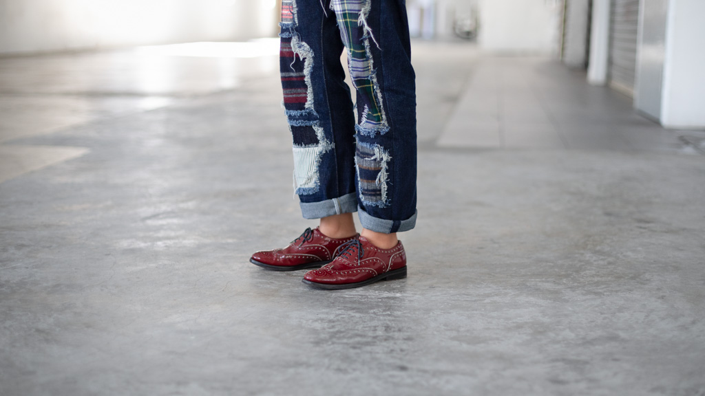 Parveen-Singapore-Jeans_Junya_Watanabe-Bag_Loewe-Shoes_Churchs-UNIFORM-15042019-2