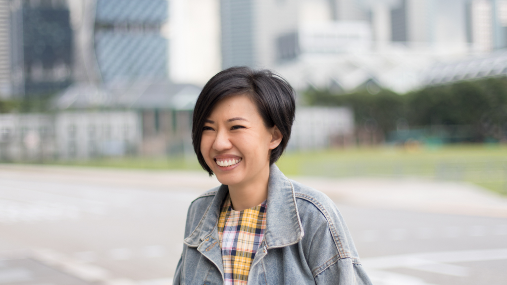 Esther-UX_Design-Dress_Casey_Gan-Jacket_Carousell-Shoes_Rebecca_Minkoff-5