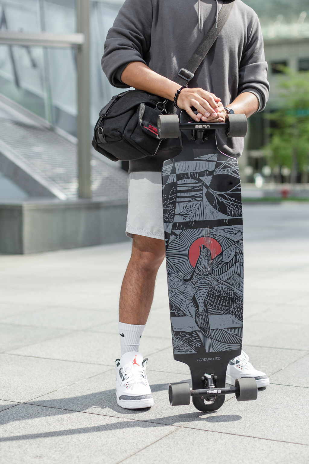 Joshua-Physical_Trainer-Hoodie_Uniqlo-Bottoms_Cotton-On-Shoes_Nike-Air-Jordan-3-Longboard_Landyachtz-17092021-UNIFORM-6