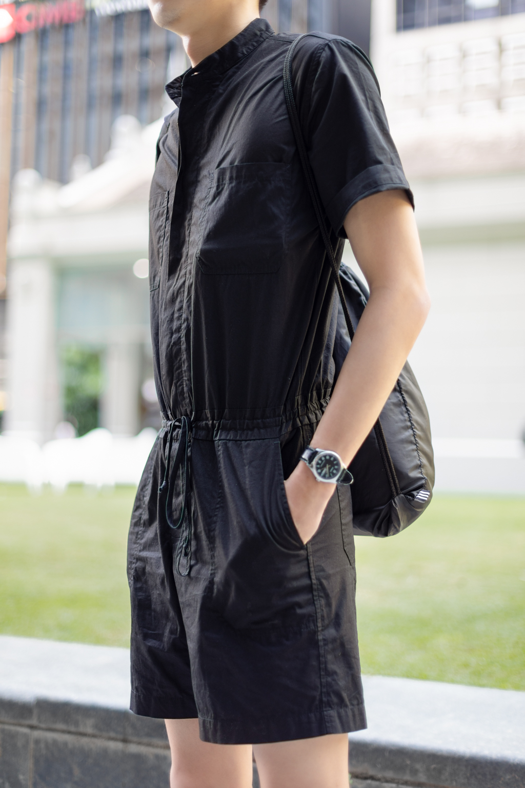 Kristopher-Cabin_Crew-Jumpsuit_ASOS-Bag_Adidas-Shoes_Nike-Watch_Casio-UNIFORM-21072022-5
