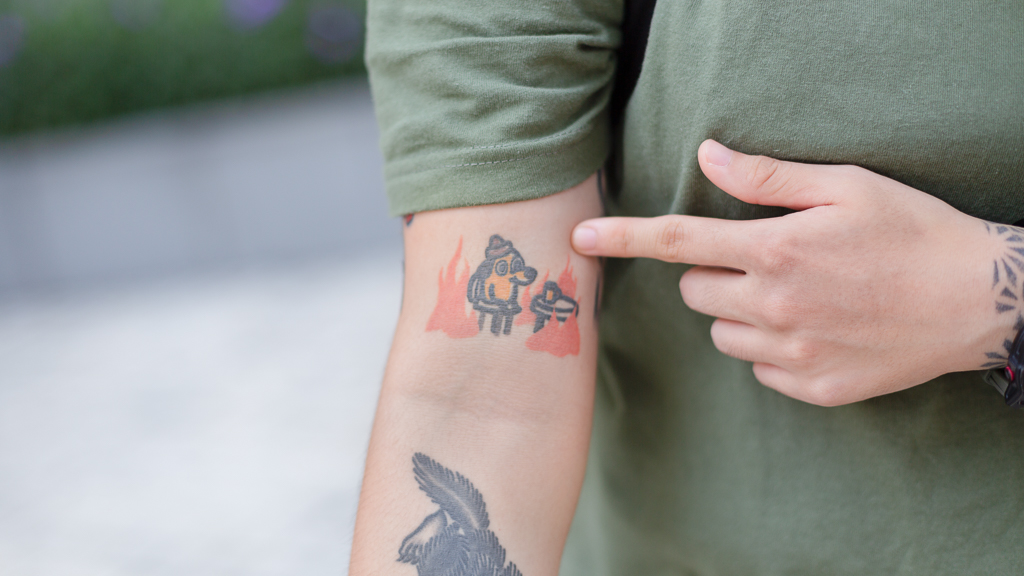 Sam-Singaporean-Public_Servant-T-shirt_PCo-Trousers_Giordano-Shoes_Vans-Socks_Freshly_Pressed_Socks-Watch_Garmin-Bag_Under_Armour-Glasses_Owndays-Cap_The_Paper_Bunny-UNIFORM-270920-3