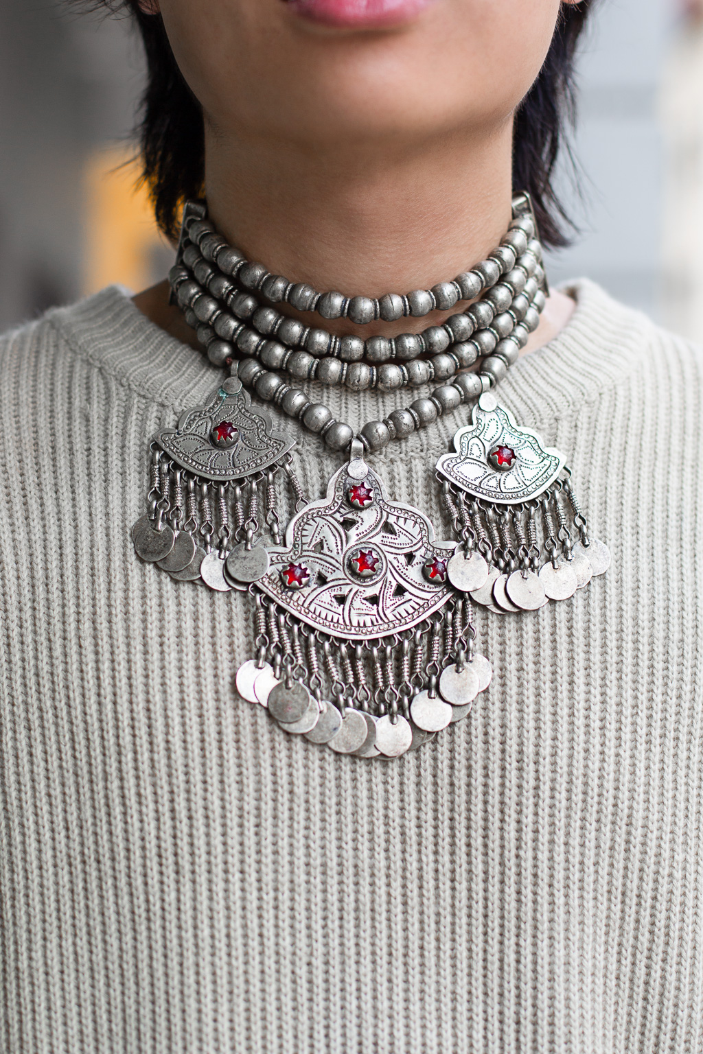 Van-Chinese-Student-Jumper_Taobao-Jeans_Taobao-Shoes_Birkenstock-Sunglasses_Sting-Necklace_Peace_Centre-UNIFORM-26012024-2