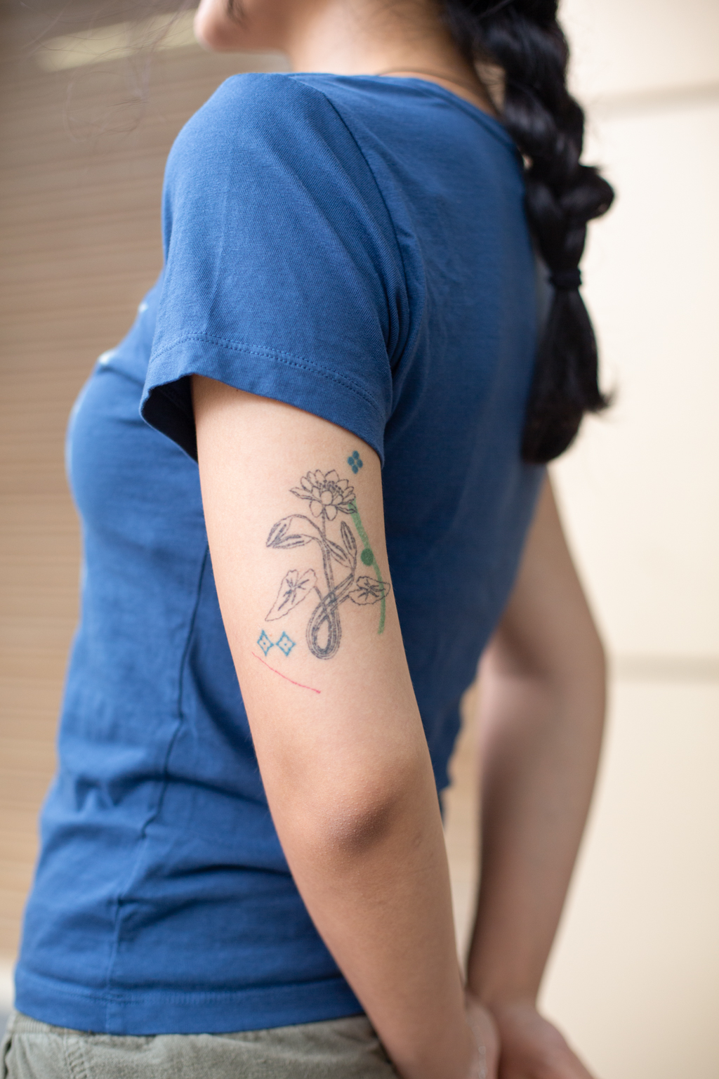 Sena-Korean-Graphic_Designer-Top_Wellbeing_Express-Skirt_Goa-Shoes_Adidas-Glasses-Korea-UNIFORM-13082024-5